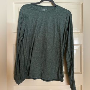 Outdoor voices cloud knit green small